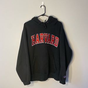 vintage harvard champion hoodie L